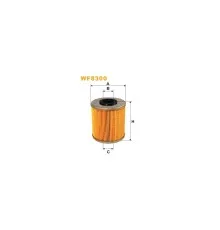 Фільтр паливний Wixfiltron WF8300
