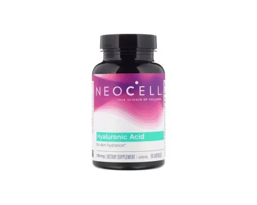 Витаминно-минеральный комплекс Neocell Гиалуроновая кислота, Hyaluronic Acid, 100 мг, 60 капсул (NEL-09664)