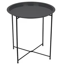 Туристичний стіл Bo-Camp Harlem 40 x 40 cm Чорний (1404325)