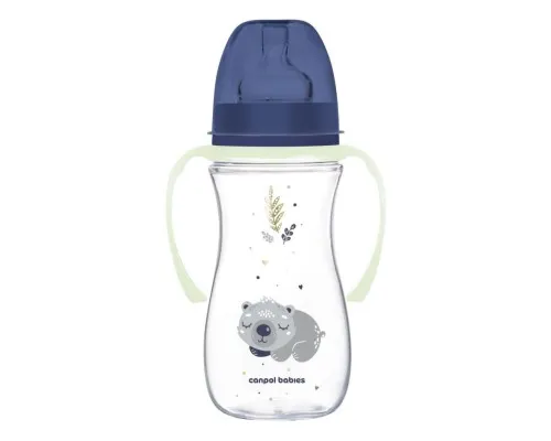 Бутылочка для кормления Canpol babies Easystart Sleepy Koala 300 мл голубая (35/238_blu)