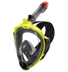 Маска для плавания Aqua Speed Drift 9936 чорний, жовтий 249-38 S/M (5908217699367)