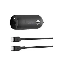 Зарядний пристрій Belkin USB-C 30W PD PPS + cable USB-C 1m (CCA004BT1MBK-B6)