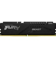 Модуль памяти для компьютера DDR5 16GB 6000 MHz Beast Black XMP Kingston Fury (ex.HyperX) (KF560C30BB-16)