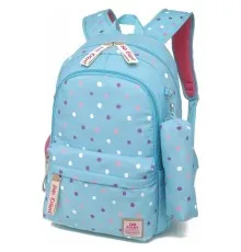 Рюкзак школьный Cool For School 17" Голубой (8249-blue)