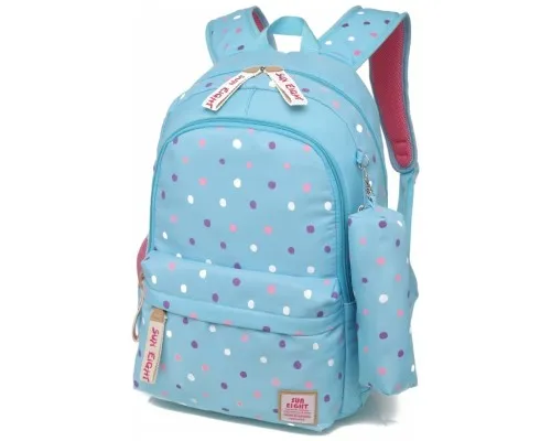 Рюкзак школьный Cool For School 17" Голубой (8249-blue)