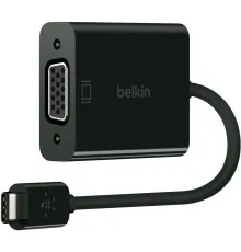 Переходник USB-C to 2хUSB-C 0.14m (F7U081) Belkin (F2CU037BTBLK)