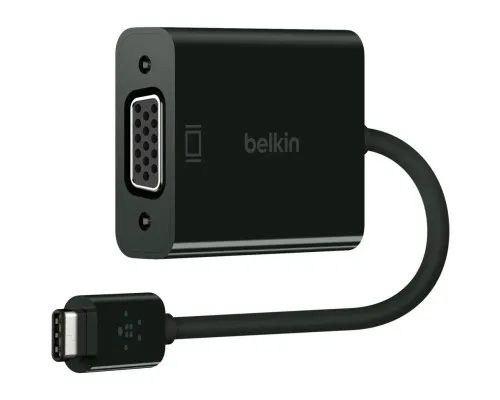 Переходник USB-C to 2хUSB-C 0.14m (F7U081) Belkin (F2CU037BTBLK)