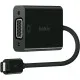 Переходник USB-C to 2хUSB-C 0.14m (F7U081) Belkin (F2CU037BTBLK)