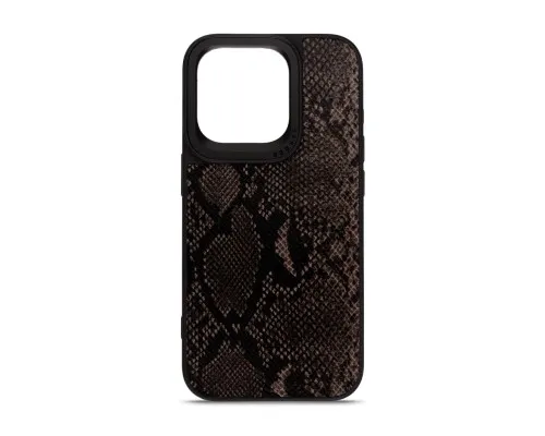 Чохол до мобільного телефона Harder Genuine Snake Apple iPhone 14 Pro Black (ARM76789)