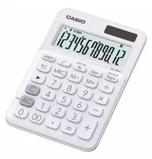 Калькулятор Casio MS-20UC-WE-W-EC, білий (CALC-CAS-MS-20UC-WE)