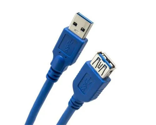 Дата кабель USB 3.0 AM-AF 1.5m 28 AWG, Super Speed Extradigital (KBU1632)