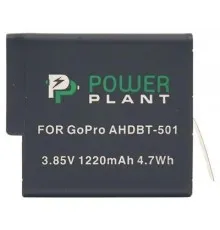 Акумулятор до фото/відео PowerPlant для GoPro AHDBT-501 1220mAh (CB970124)