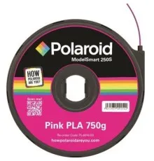 Пластик для 3D-принтера Polaroid PLA 1.75мм/0.75кг ModelSmart 250s, pink (3D-FL-PL-6016-00)