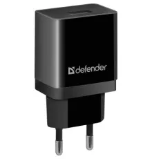 Зарядное устройство Defender EPA-10 black, 1xUSB, 5V / 2.1A (83572)