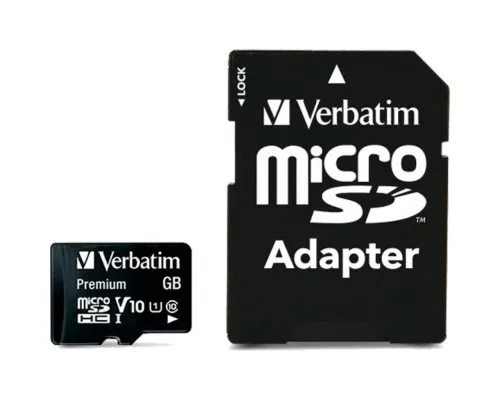 Карта памяті Verbatim 128GB microSDHC class 10 UHS-I (MDAVR-96/G)