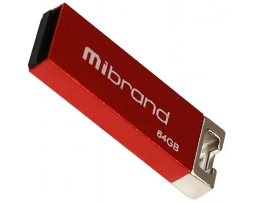 USB флеш накопитель Mibrand 64GB Сhameleon Red USB 2.0 (MI2.0/CH64U6R)