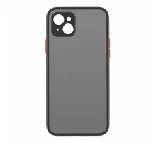 Чехол для мобильного телефона MakeFuture Apple iPhone 13 mini Frame (Matte PC+TPU) Black (MCMF-AI13MBK)