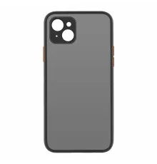 Чохол до мобільного телефона MakeFuture Apple iPhone 13 mini Frame (Matte PC+TPU) Black (MCMF-AI13MBK)