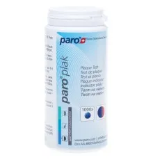 Таблетки для індикації зубного нальоту Paro Swiss plak 2-кольорові 1000 шт. (7610458012086)