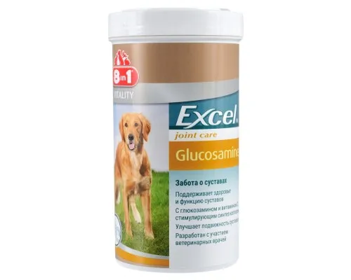 Вітаміни для собак 8in1 Excel Glucosamine таблетки 110 шт (4048422121596)