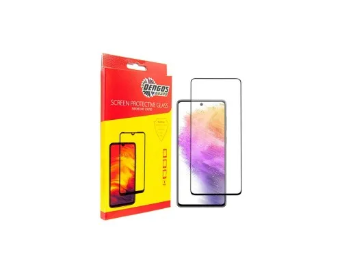 Стекло защитное Dengos Full Glue Samsung Galaxy A73 5G (TGFG-213)