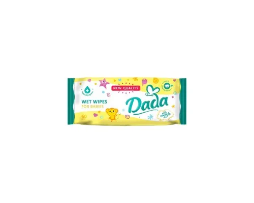 Детские влажные салфетки Dada с экстрактом ромашки, 60 шт (4820174980382)