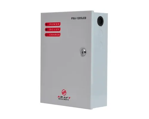 Блок живлення для систем відеоспостереження Kraft Energy PSU-1205LED(B)