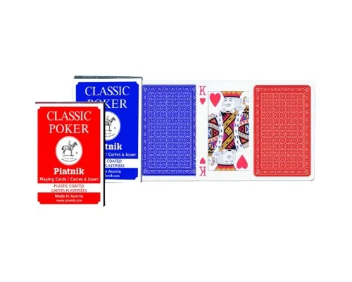 Гральні карти Piatnik Класичний покер, 1 колода х 55 карт (PT-132117)