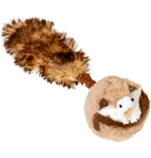 Іграшка для собак GiGwi Catch&fetch Барсук із двома пищалками 26 см (75039)
