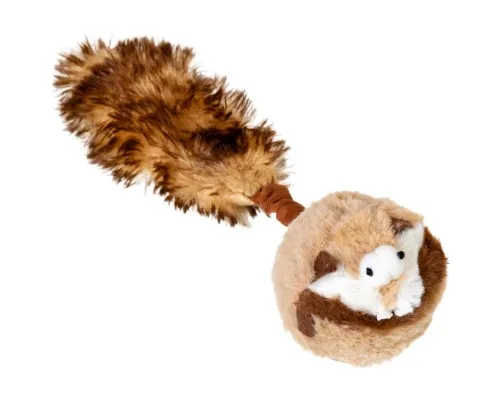 Іграшка для собак GiGwi Catch&fetch Барсук із двома пищалками 26 см (75039)