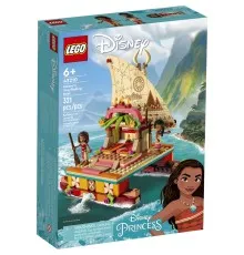 Конструктор LEGO Disney Princess Пошуковий човен Ваяни 321 деталь (43210)