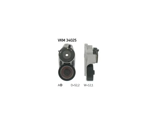 Натяжитель ремня с роликом SKF VKM 34025