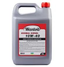 Моторное масло WANTOIL NORMAL DIESEL 10w40 5л (WANTOIL 63227)