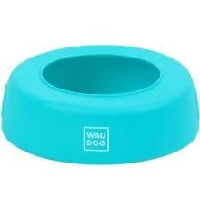 Посуд для собак WAUDOG Silicone Миска-непроливайка 1 л блакитна (50792)