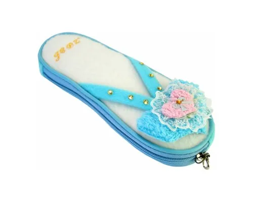 Пенал Cool For School 1 відділення Блакитний (J-2211-blue)