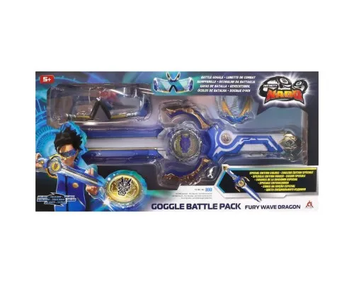 Дзига Auldey набір Infinity Nado VI Goggle Battle Pack дзиґа та аксесуари (EU654161)