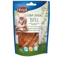 Ласощі для котів Trixie Premio Catnip Chicken Bites з курячим філе та котячою м'ятою 50 г (4011905427423)