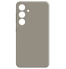 Чохол до мобільного телефона MAKE Samsung S24 Plus Silicone Titanium (MCL-SS24PTN)