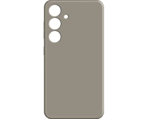 Чохол до мобільного телефона MAKE Samsung S24 Plus Silicone Titanium (MCL-SS24PTN)