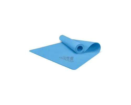 Килимок для йоги Adidas Premium Yoga Mat Уні 176 х 61 х 0,5 см Блакитний (ADYG-10300GB)