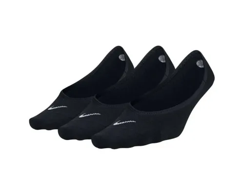 Шкарпетки Nike W NK EVERYDAY LTWT FOOT 3PR SX4863-010 34-38 3 пари Чорні (886066528456)