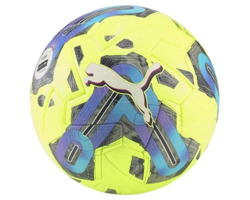 М'яч футбольний Puma Orbita 1 TB (FIFA Quality Pro) Уні 5 Lemon Tonic-multi colour (4065449750554)