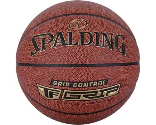 Мяч баскетбольный Spalding Grip Control помаранчевий Уні 7 76875Z (689344405452)