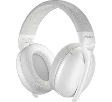 Наушники Aula S6 - 3 in 1 Wired/2.4G Wireless/Bluetooth White (6948391235561)