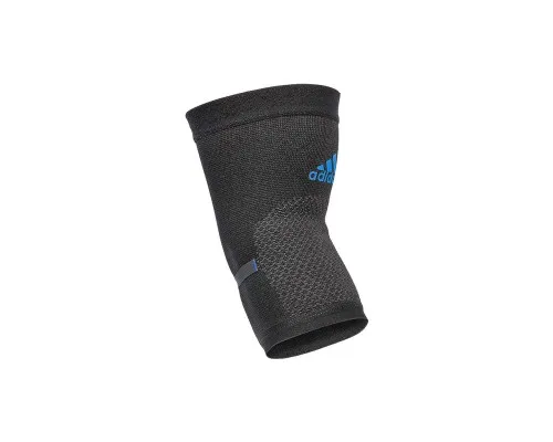 Фіксатор ліктя Adidas Performance Elbow Support ADSU-13333BL Чорний/Синій L (885652019439)