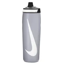 Пляшка для води Nike Refuel Bottle 32 OZ сірий, чорний, білий 946 мл N.100.7667.086.32 (887791747501)