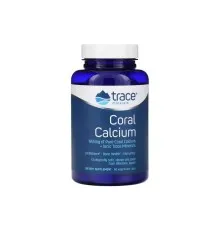Минералы Trace Minerals Коралловый кальций и культовые микроэлементы, Coral Calcium (TMR-00050)