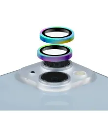 Скло захисне Armorstandart for Camera AR iPhone 15 / 15 Plus Gradient (ARM76139)