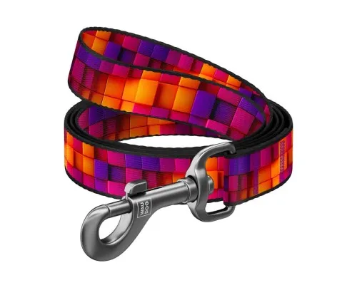 Повідець для собак WAUDOG Nylon "Куби 3Д" M (341-4057)