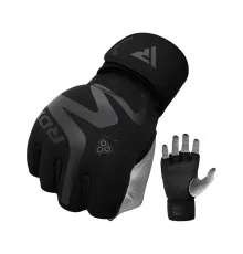 Бинти-рукавиці RDX T15 Noir Inner Matte Black S (GGN-T15MB-S)